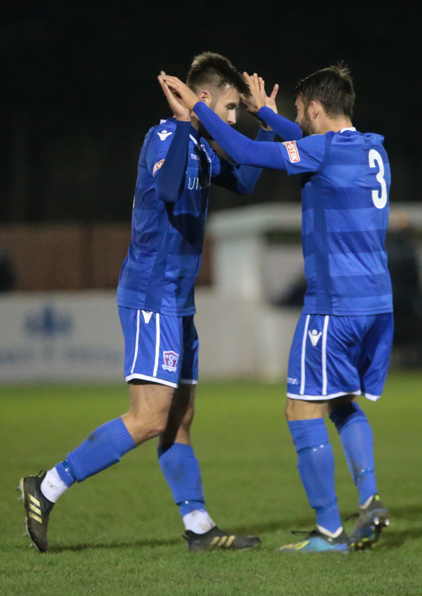 Michael Hopkins celebrates with McDonagh