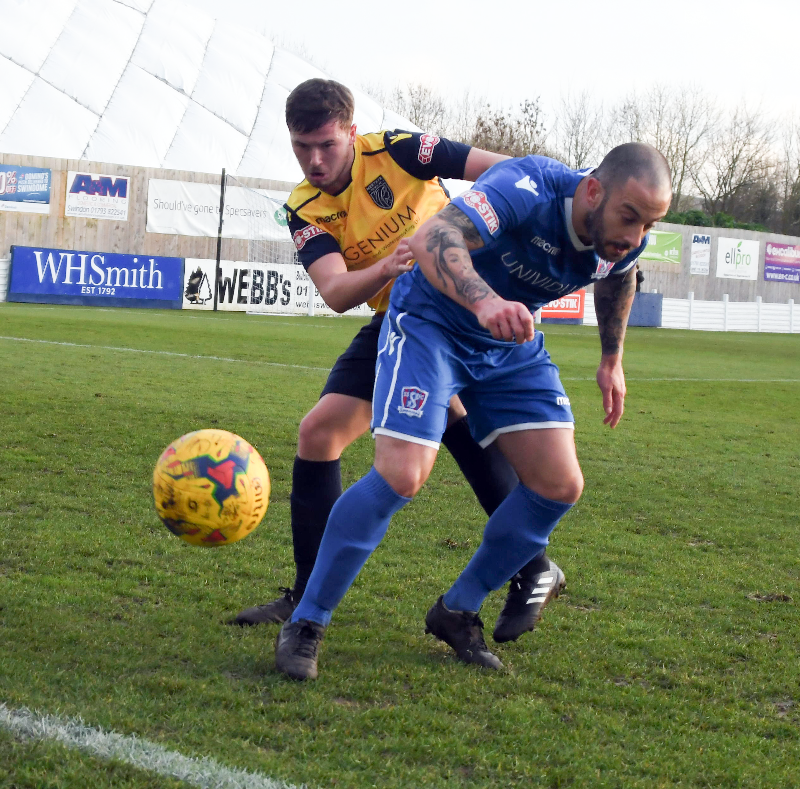 Goalscorer Stuart Fleetwood close up!