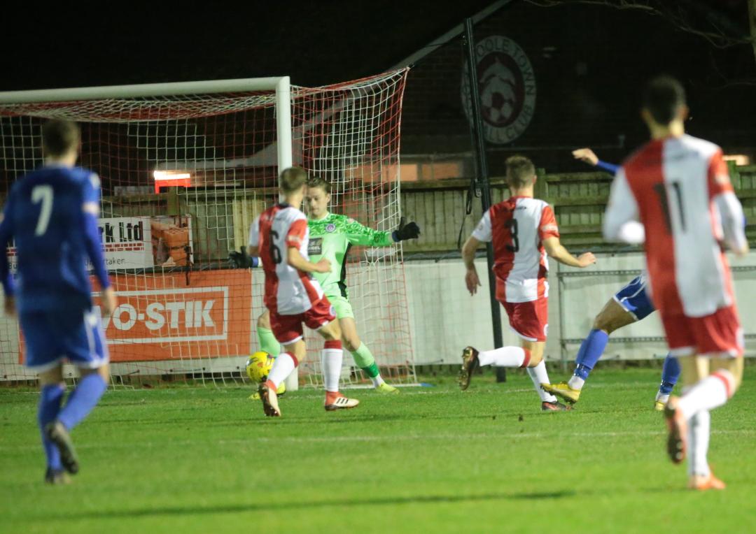 Conor McDonagh scored the second of our goals in the 5-2 win at Poole last January