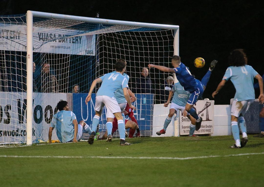 Matt Williams scores the second goal