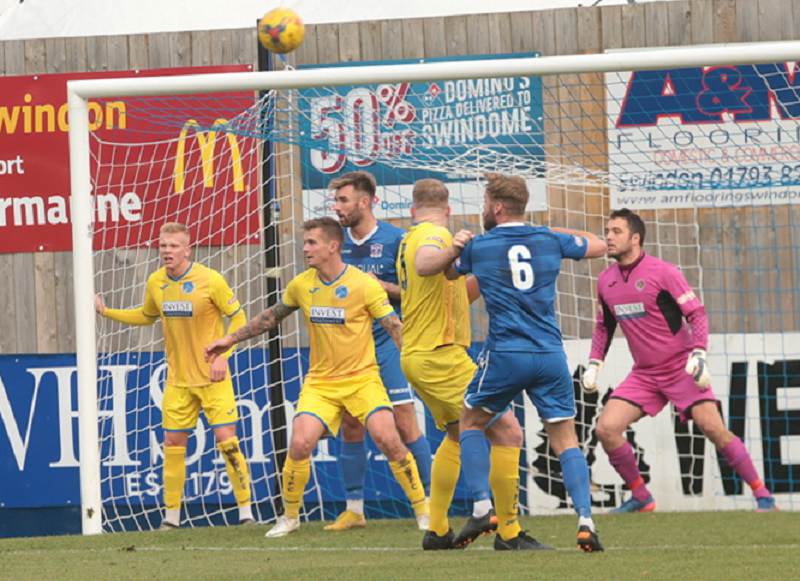 First half action in the Taunton area in their last visit to the Webbswood