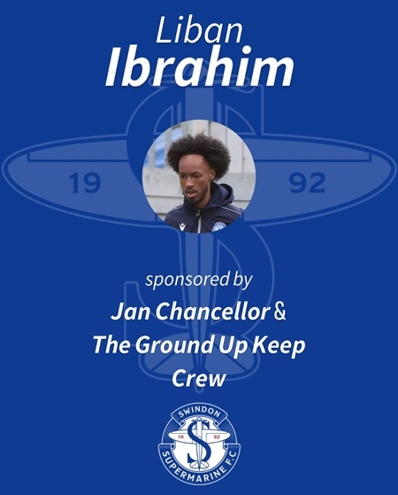 Liban Ibrahim has a third Sponsor