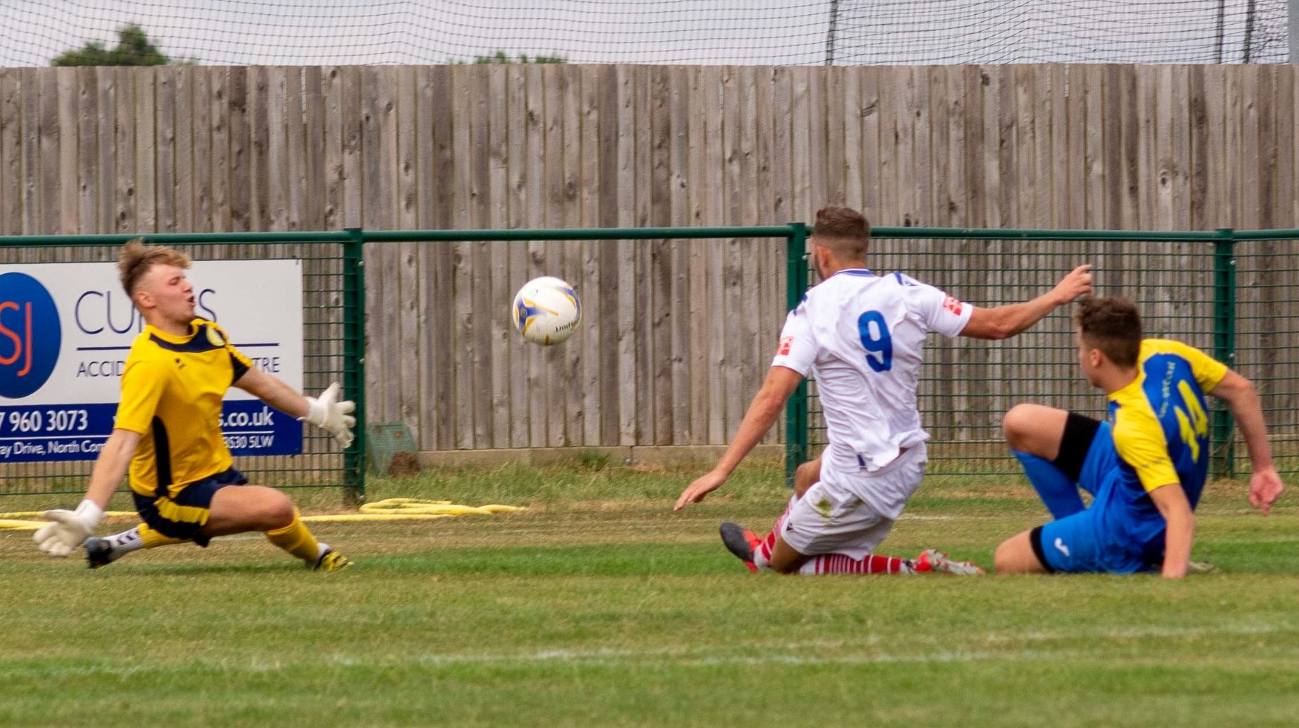 Harry Williams made it 3-0 just before the break