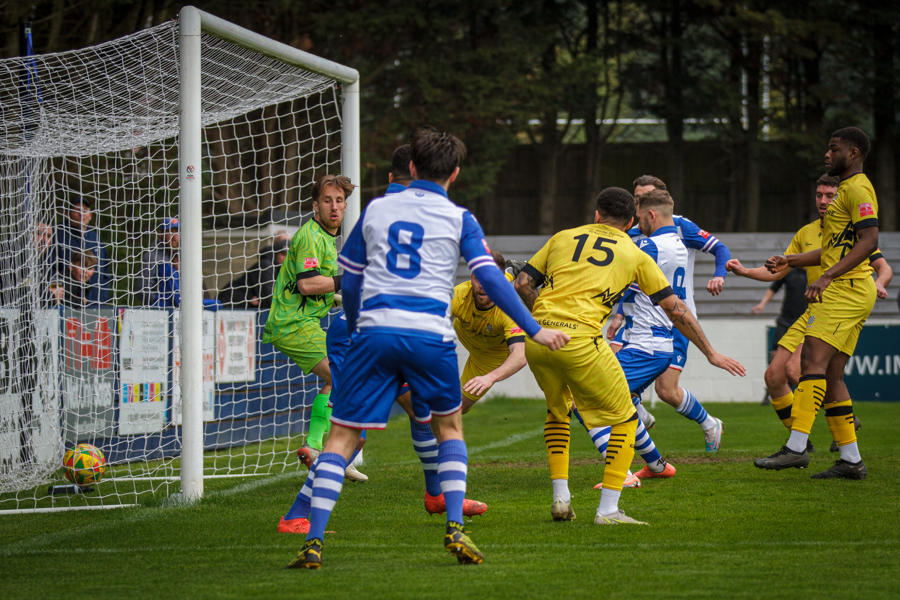 Harry Williams scores his second from close range