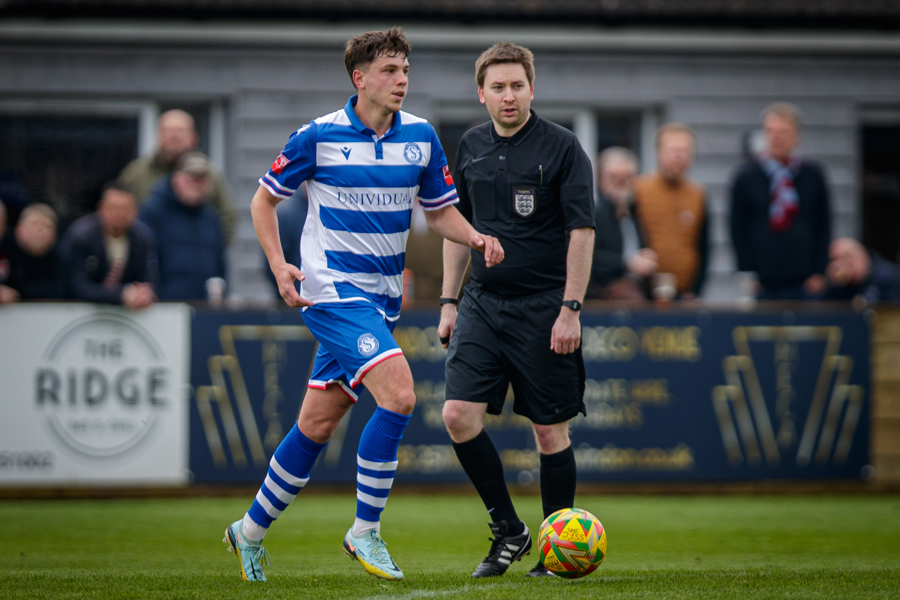 Henry Spalding opened he scoring after fifteen minutes