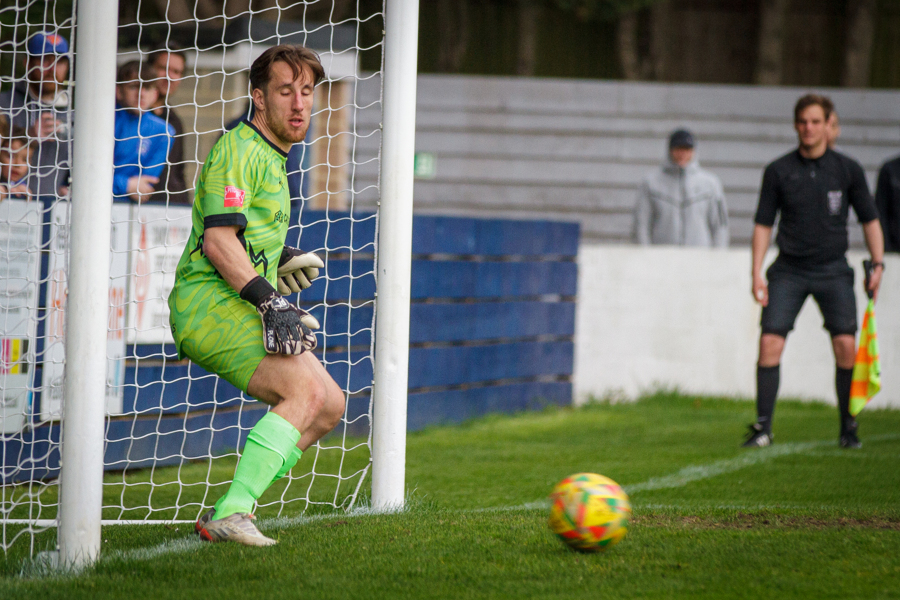 Harry Williams scores his third goal as he send the keeper the wrong way again from his second penalty