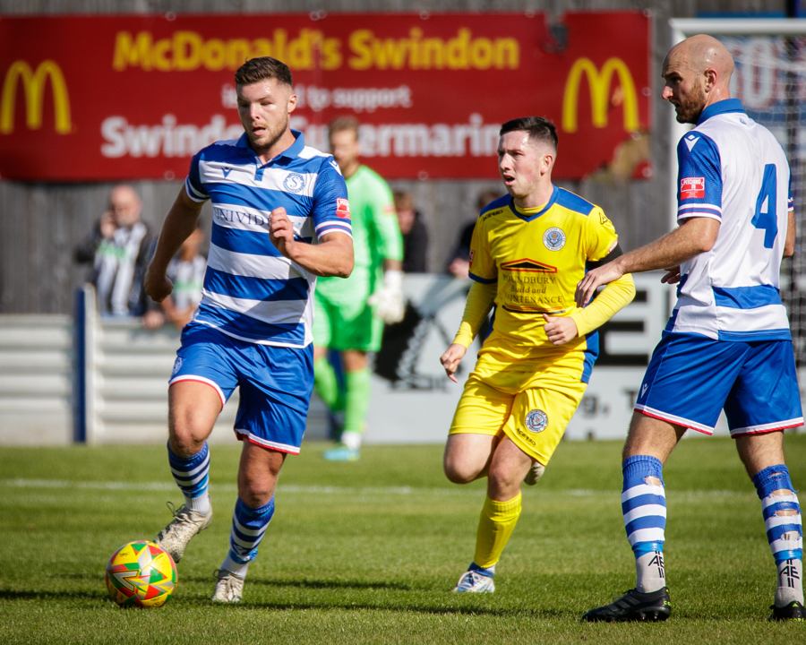 Skipper Mat Liddiard led from the front against Dorchester with a solid defensive display