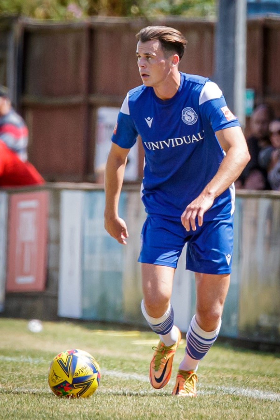 James Harding who stabbed the ball home for the Marine’s equaliser