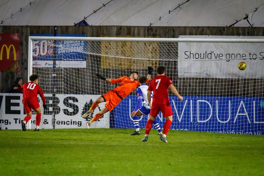Brosnan’s header levelled the scores with twenty minutes to go