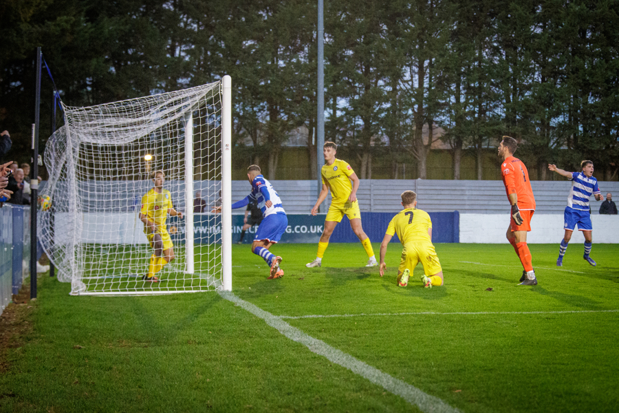 But Harry Williams follows up to score the opening goal