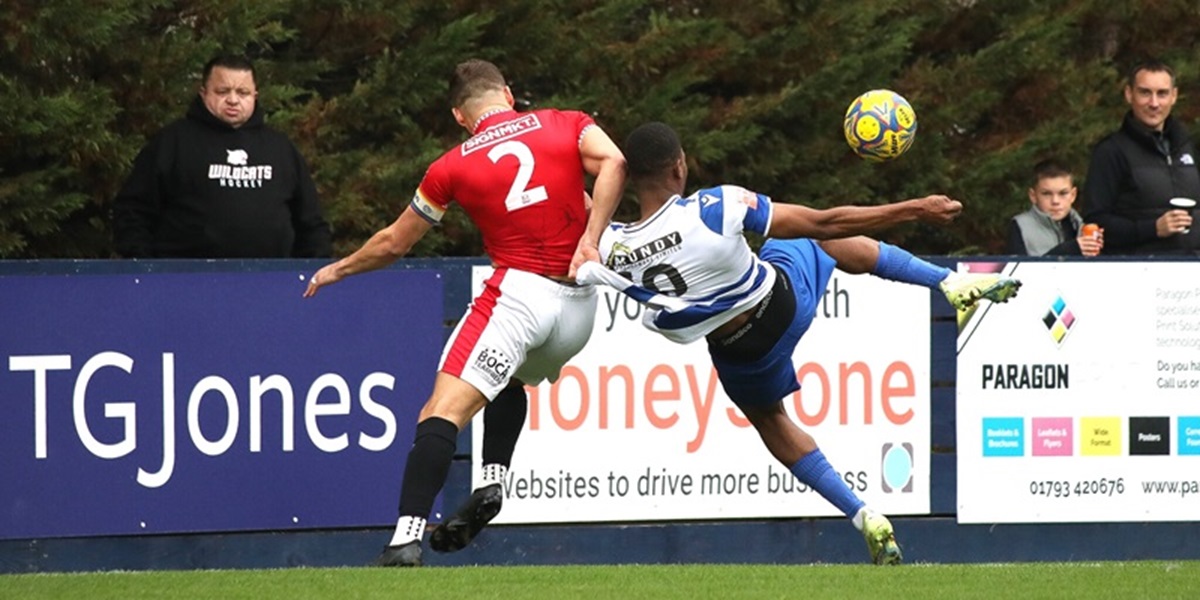 Sid Gbla’s spectacular goal against Bristol Manor Farm