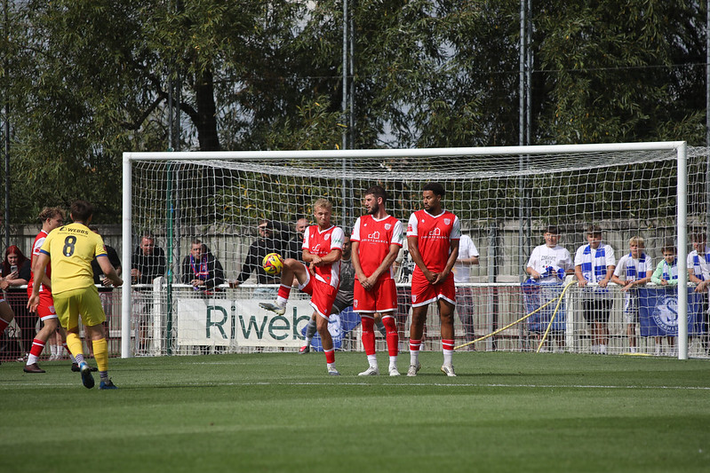 Brad Hooper shoots for goal