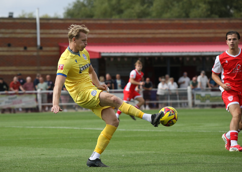 Joe Shepherd was heavily involved in winning a number of midfields challenges