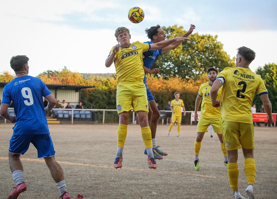 Zach wins the header