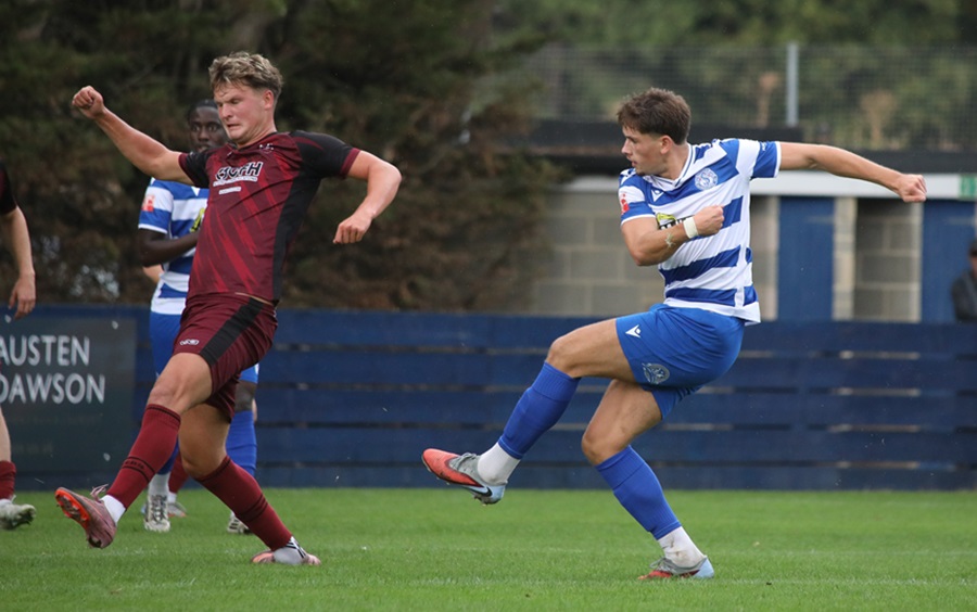 Joe Partridge’s first half effort went close