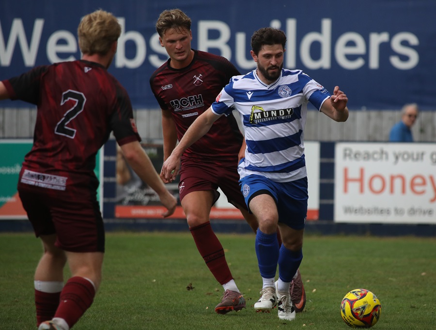 Rhys Tyler who had an earlier effort on goal set up the second goal Tawana