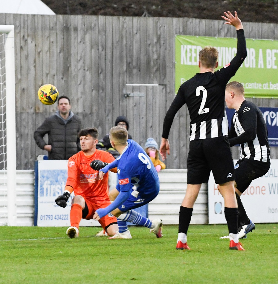 Kieran Phillips gets on the end of Conor McDonagh’s pass to score