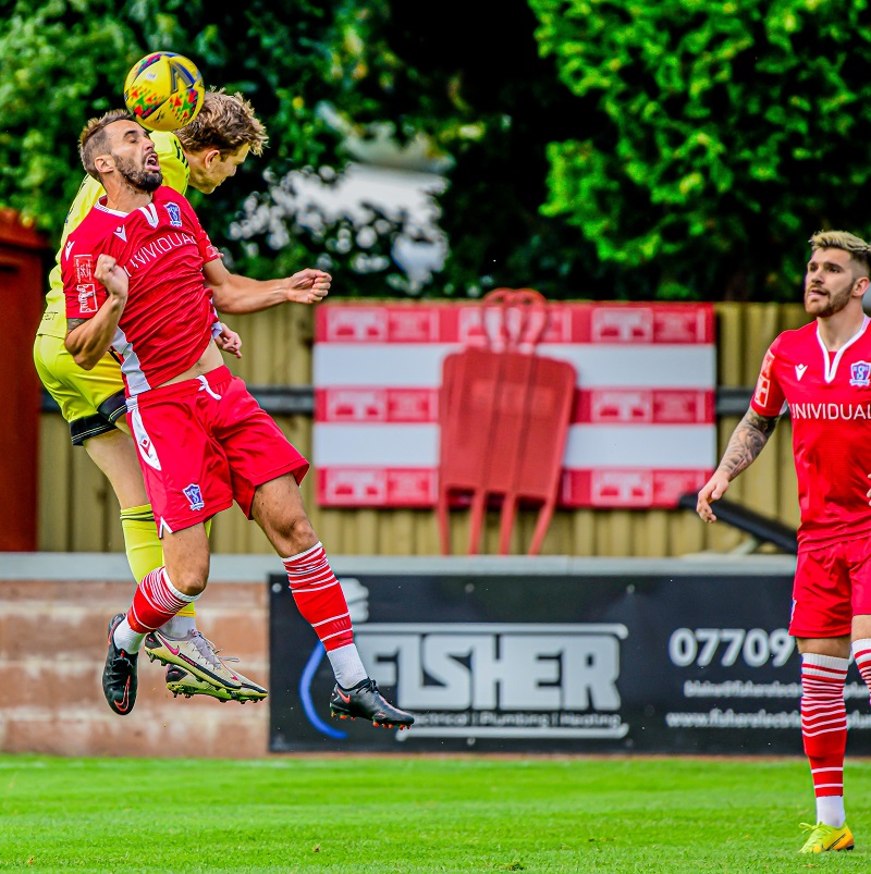 Frankie suffered another strain injury at Tiverton