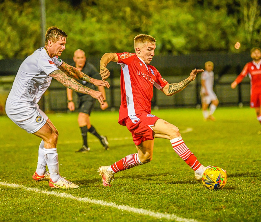 Kieran Phillips struck early in the second half to equalise