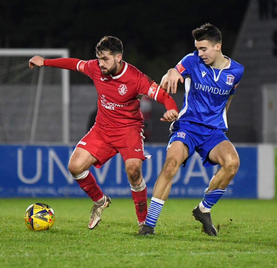 New signing Tom Sharpe started in midfield