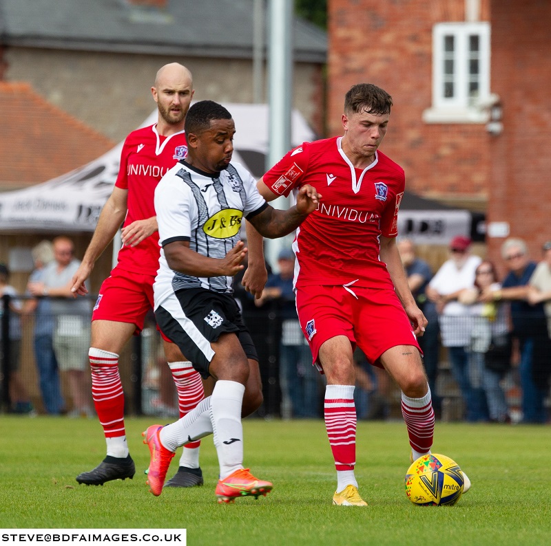 Henry Spalding was voted fans man of the match