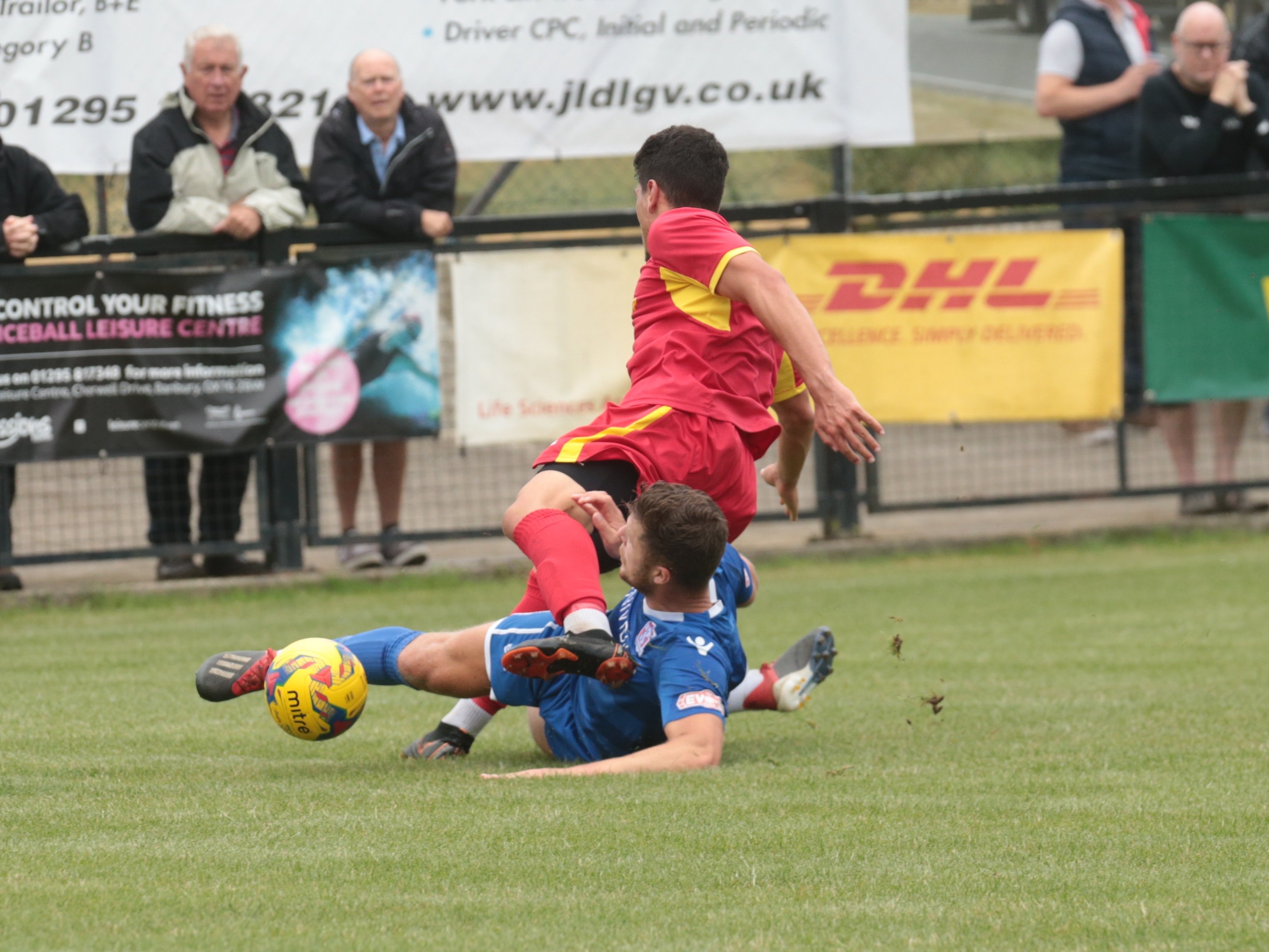 Mat Liddiard slides in