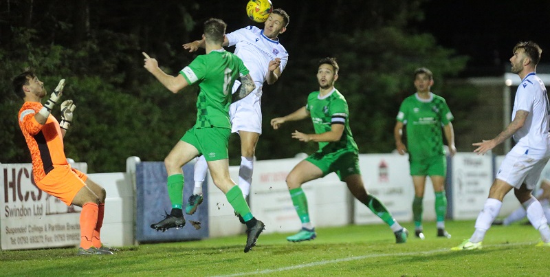 Harry Williams scores Marine’s third goal