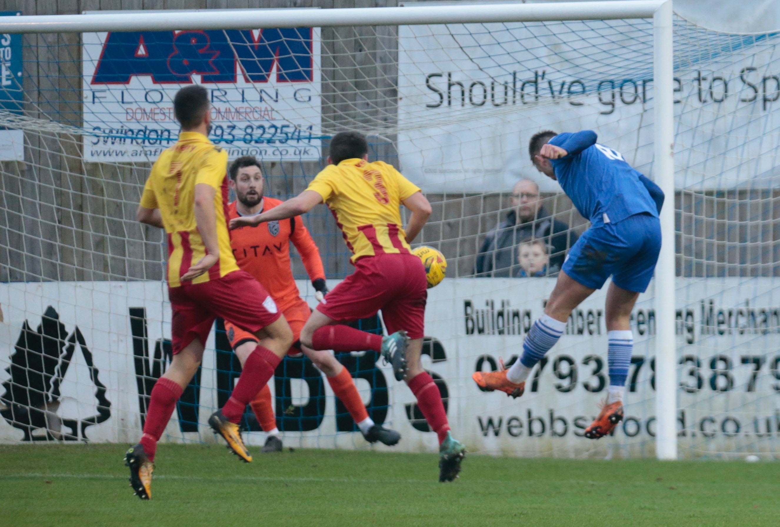 Conor McDonagh heads home our equalising goal