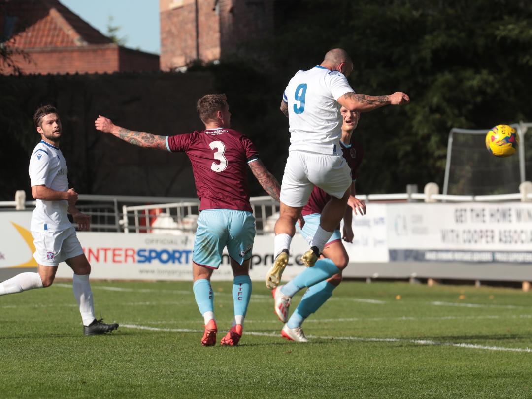 It was soon 1-1 with Fleetwood heading home Gray’s cross