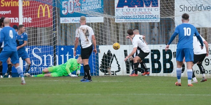 Mat Liddiard heads home our second goal