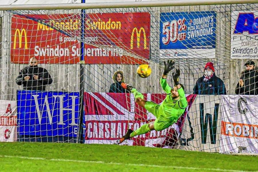 Martin Horsell first penalty save