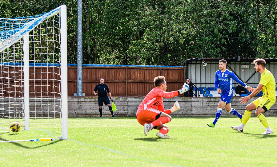 Ryan Campbell scores our early goal