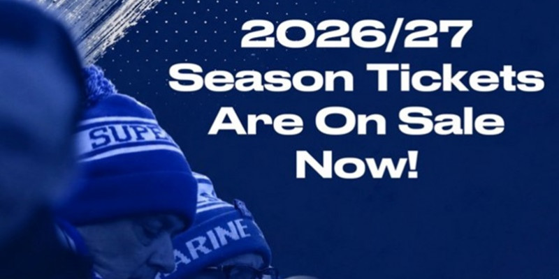 Marine's 2026/27 Season Tickets now ON SALE!