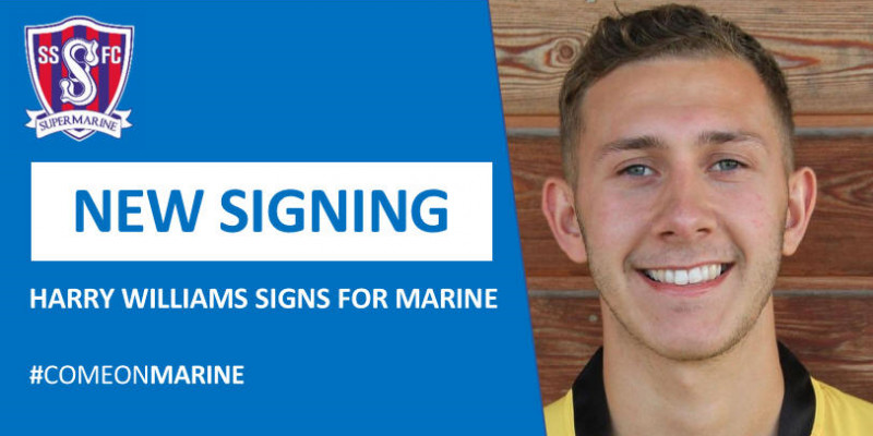 Harry Williams signs for Marine