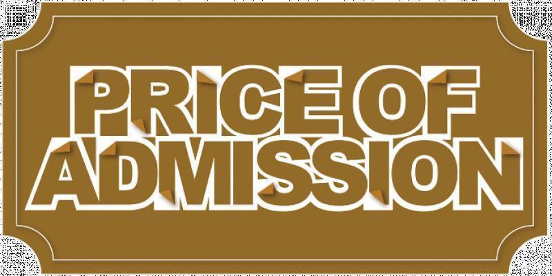 Admission Prices 2019/20