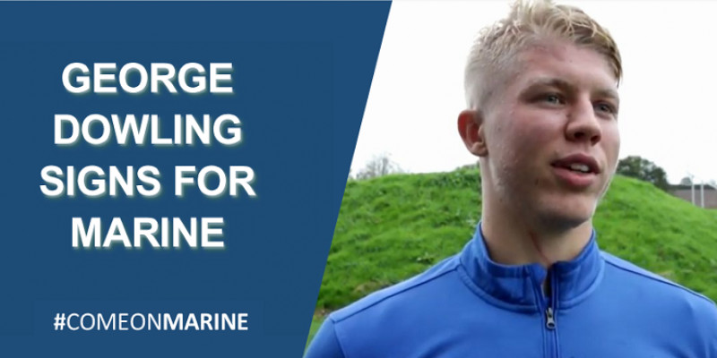 George Dowling signs for Marine