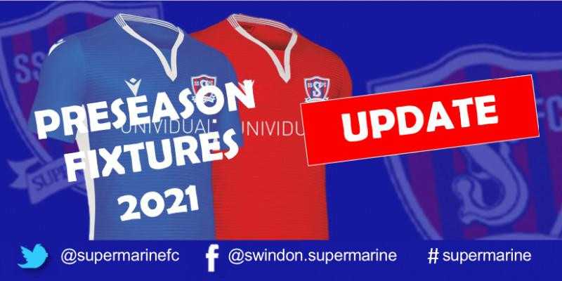 Preseason Fixtures 2021 Update