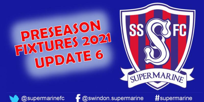 Preseason Fixtures 2021 Update 6