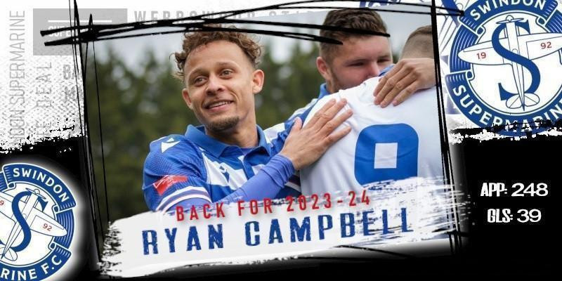 Ryan Campbell's back for 2023/24