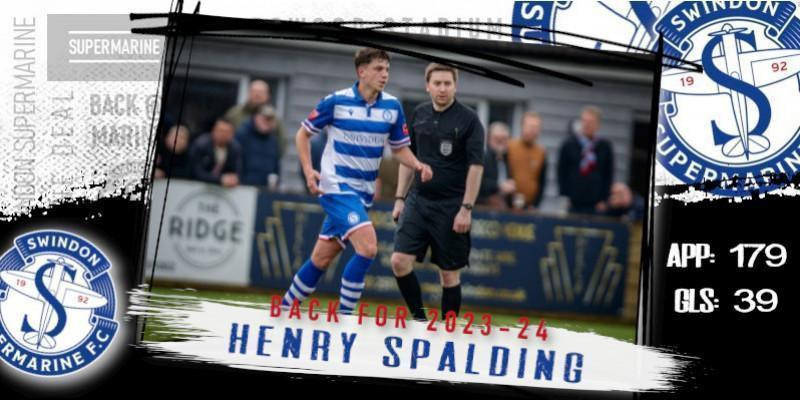 Henry Spalding's back for 2023/24