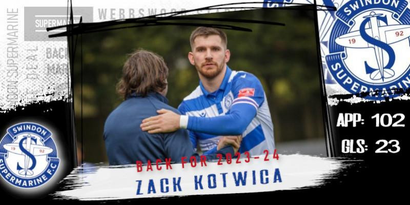 Zack Kotwica's back for 2023/24