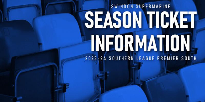 Season Ticket Information for 2023/24