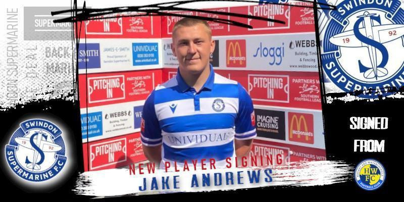 Jake Andrews signs for Marine