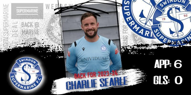 Charlie Searle re-signs for Marine