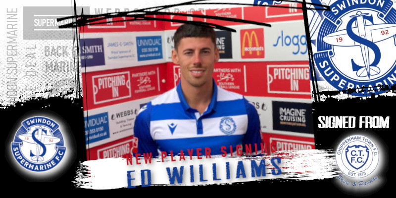 Ed Williams signs for Marine